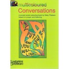 Multicoloured Conversations colouring Book By Mary Fleeson